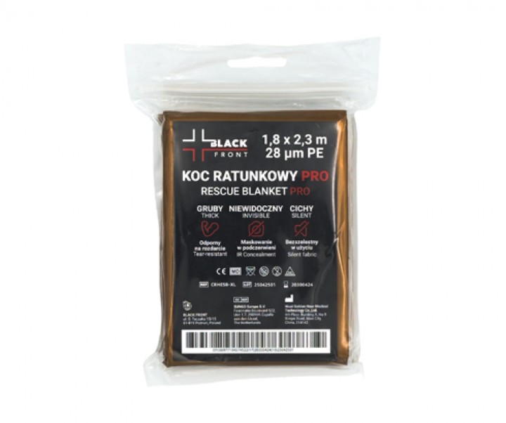 Koc ratunkowy Black Front PRO